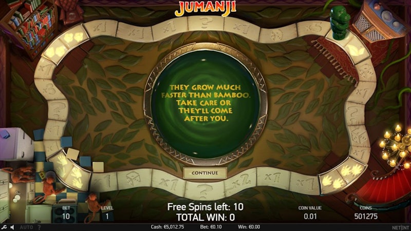 Try Jumanji from NetEnt