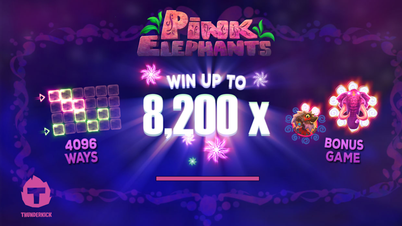 Play Pink Elephants from Thunderkick